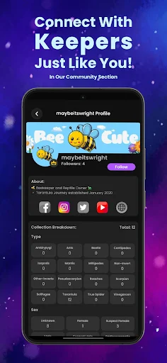 Arachnifiles: Pet Tracker – Subaybayan ang Iyong Exotic Pets - Screenshot 7