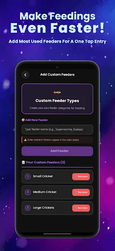 Arachnifiles: Pet Tracker – Subaybayan ang Iyong Exotic Pets - Screenshot 8