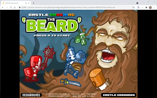 I-download ang Ruffle Flash Emulator – Paganahin ang Flash sa Browser - Screenshot 1