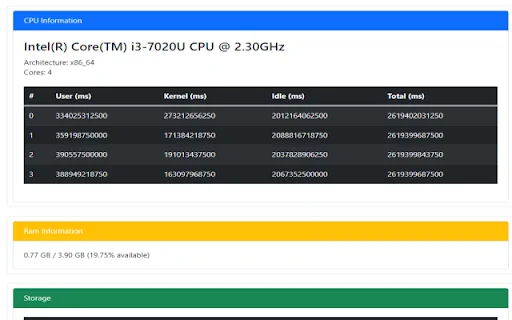 I-download ang System Info – Monitor ang Iyong PC Hardware nang Libre - Screenshot 1