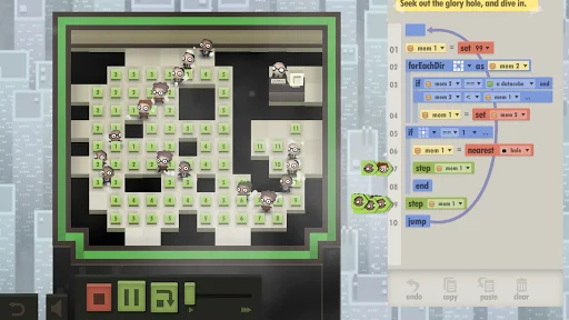 I-download ang 7 Billion Humans – Logic Puzzle Game para sa Android - Screenshot 3