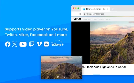 Picture in Picture Player – Floating Video: Manood Habang Nagtatrabaho - Screenshot 2