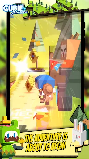 I-download ang Cubie Adventure World – Masayang Running Game - Screenshot 3