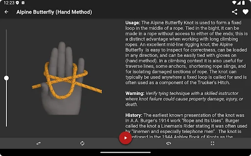 I-download ang Knots 3D – Matuto ng Higit sa 220 Knots sa 3D - Screenshot 20