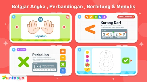 I-download ang Belajar Angka & Hitung Cerdas – Masayang Math Para sa Bata - Screenshot 11