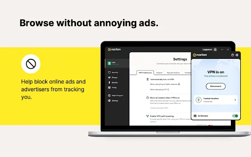 Norton VPN na may Ad Blocker: Secure at Mabilis na Browsing - Screenshot 4