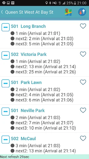 I-download ang Toronto Bus Tracker (TTC) – Realtime Bus Schedule - Screenshot 4