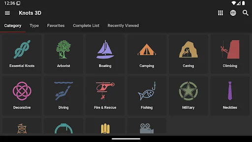 I-download ang Knots 3D – Matuto ng Higit sa 220 Knots sa 3D - Screenshot 9