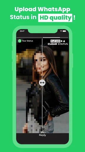 I-download ang Clear Status – HD WhatsApp Status sa Android - Screenshot 1