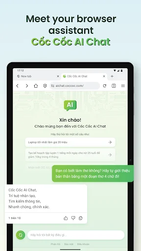 I-download ang Co Co Beta: Mabilis at Ligtas na Web Browser - Screenshot 10