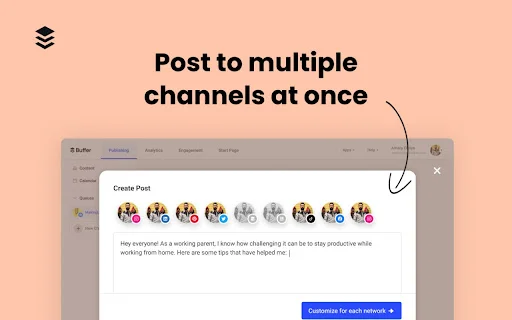 I-download ang Buffer: Pinakamadaling Social Media Scheduler - Screenshot 2
