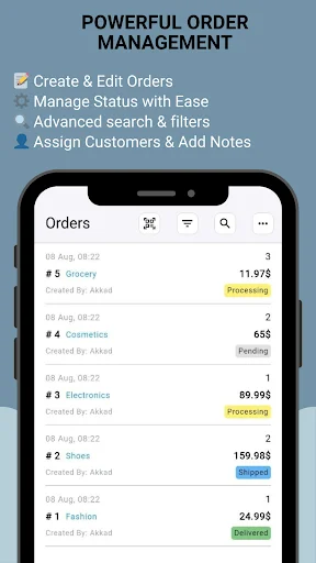 I-download ang Akkad – Inventory Management Para sa Iyong Negosyo - Screenshot 3
