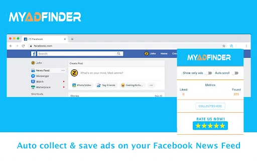 I-download ang MY AD FINDER – Libreng Facebook Ad Spy Tool - Screenshot 2