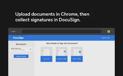 I-download ang Docusign eSignature – Pirmahan ang Dokumento sa Chrome - Screenshot 3