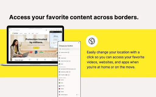 Norton VPN na may Ad Blocker: Secure at Mabilis na Browsing - Screenshot 3