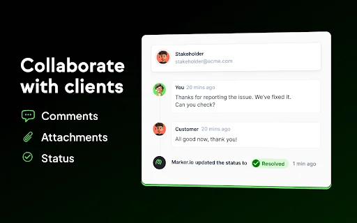 I-download ang Marker.io: Visual Bug Reporting Tool – Mabilis na QA - Screenshot 3