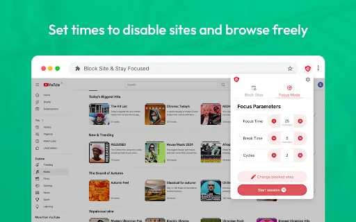 I-download ang Block Site: Maging Produktibo at Iwasan ang Distraksyon - Screenshot 3