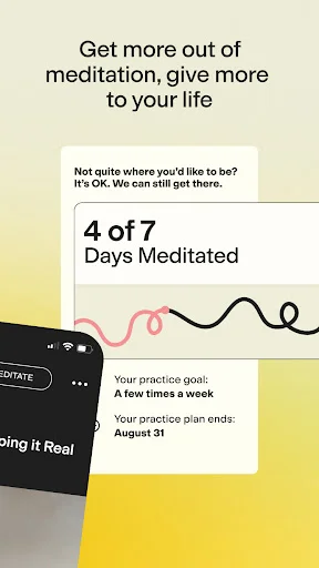 I-download ang Happier Meditation – Personalized na Gabay sa Kalmado - Screenshot 3